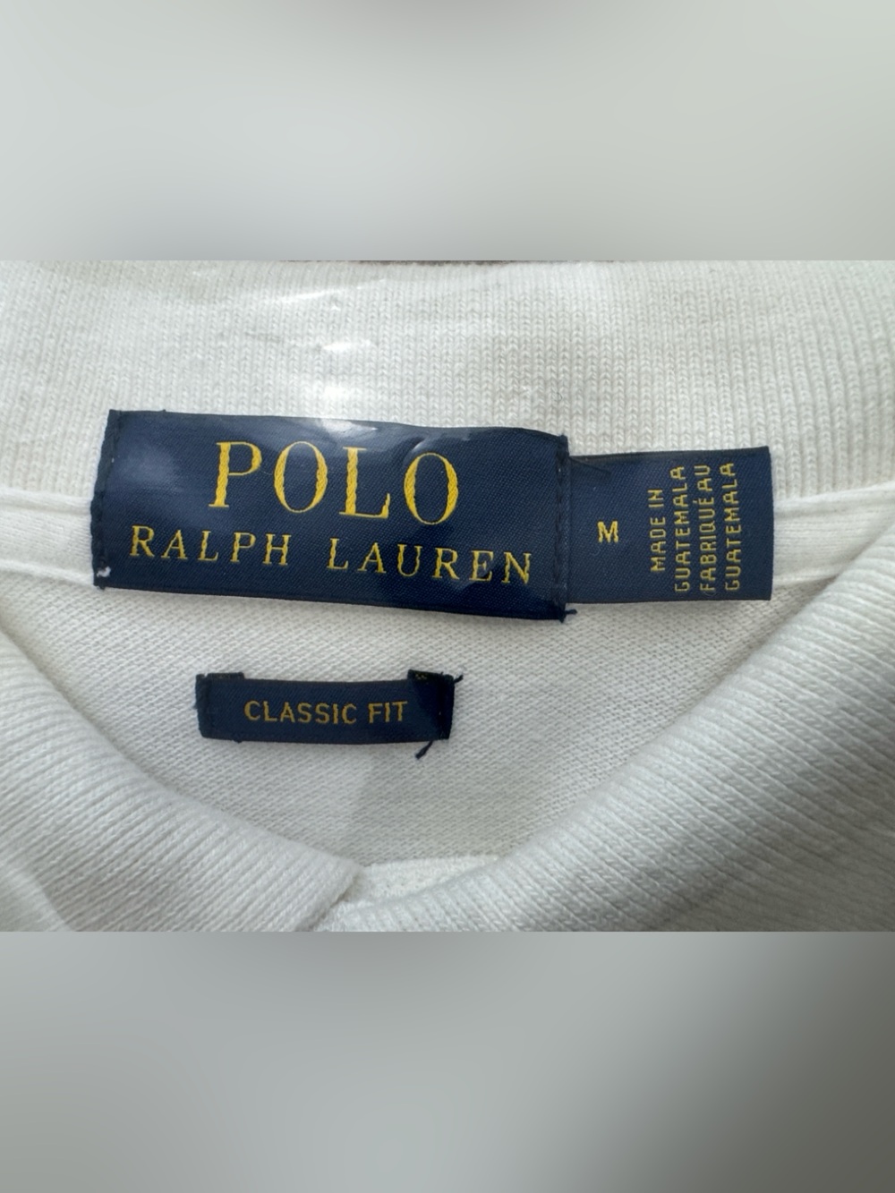 Ralph Lauren Polo White Classic Fit, Men’s Short Sleeve Shirt, Size Medium - Picture 8 of 13